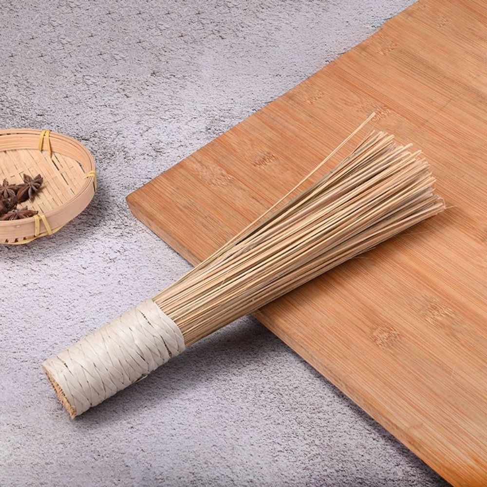 Dish Brush Bamboo - แปรงทำความสะอาดภาชนะทำจากไม้ไผ่ธรรมชาติแบบดั้งเดิมสำหรับใช้ในบ้าน