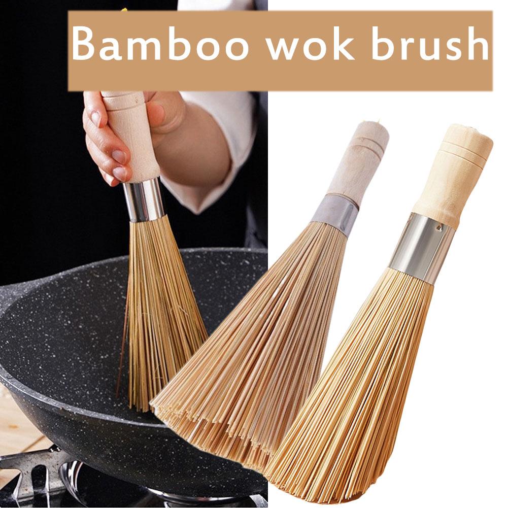 แปรงล้างหม้อไม้ไผ่ธรรมชาติ ด้า - Dish Brush Bamboo บทวิจารณ์และราคา