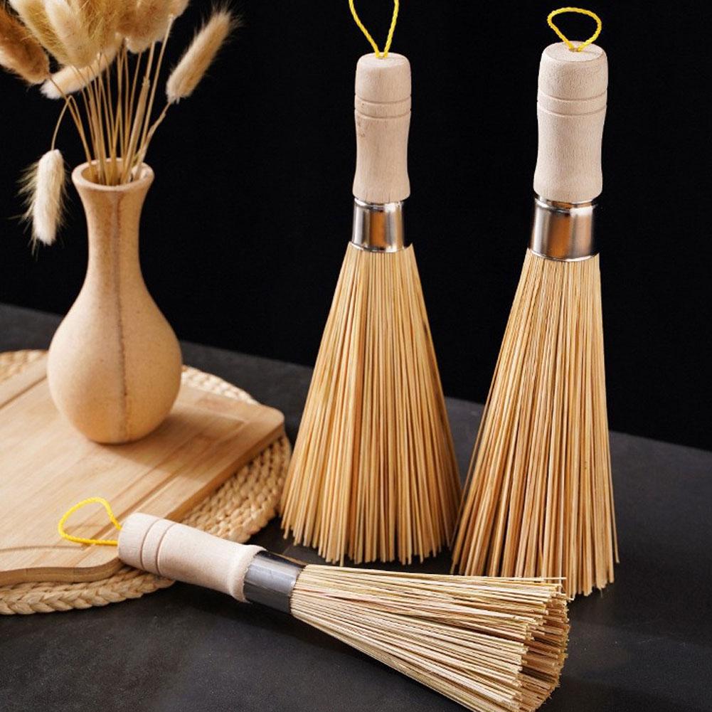 แปรงล้างหม้อไม้ไผ่ธรรมชาติ ด้า - Dish Brush Bamboo บทวิจารณ์และราคา