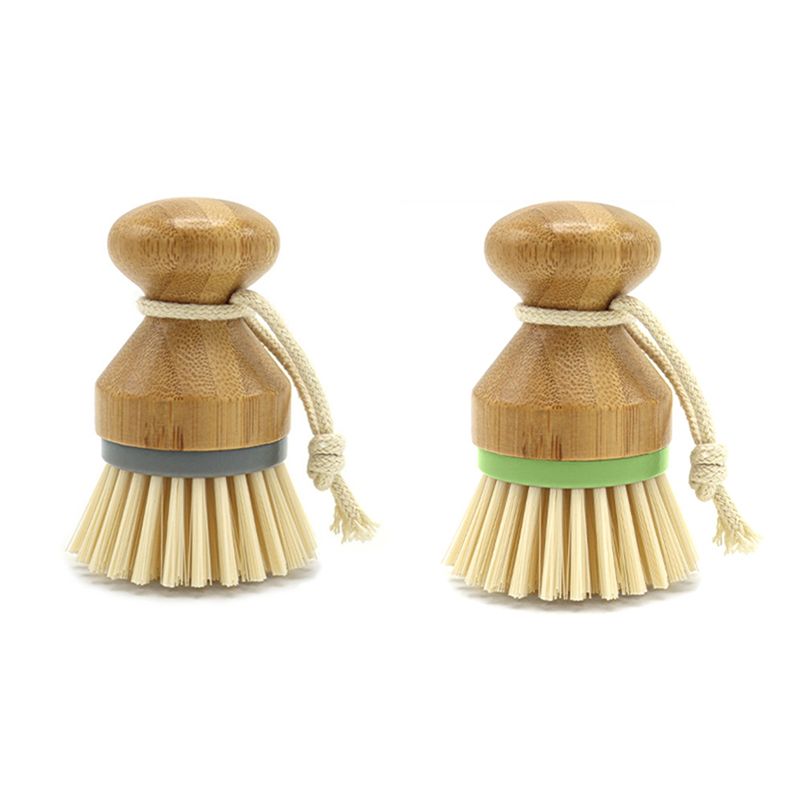 แปรงทำความสะอาดครัว AC76-2 แพ็ - Dish Brush Bamboo บทวิจารณ์และราคา