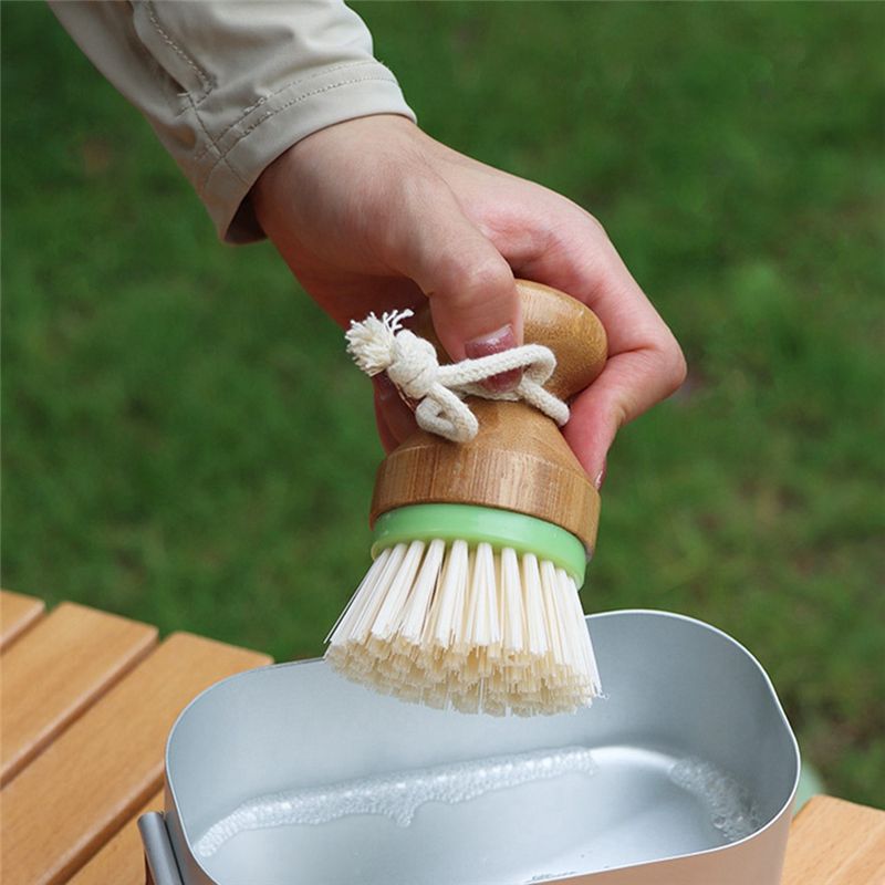 แปรงทำความสะอาดครัว AC76-2 แพ็ - Dish Brush Bamboo บทวิจารณ์และราคา