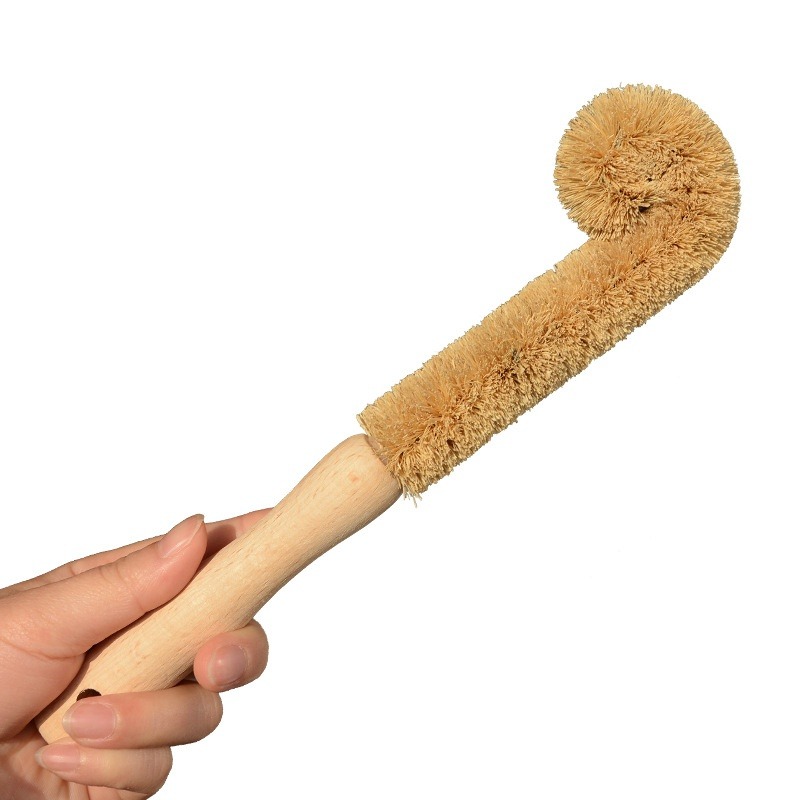 แปรงทำความสะอาดห้องครัว แปรงใย - Dish Brush Bamboo บทวิจารณ์และราคา