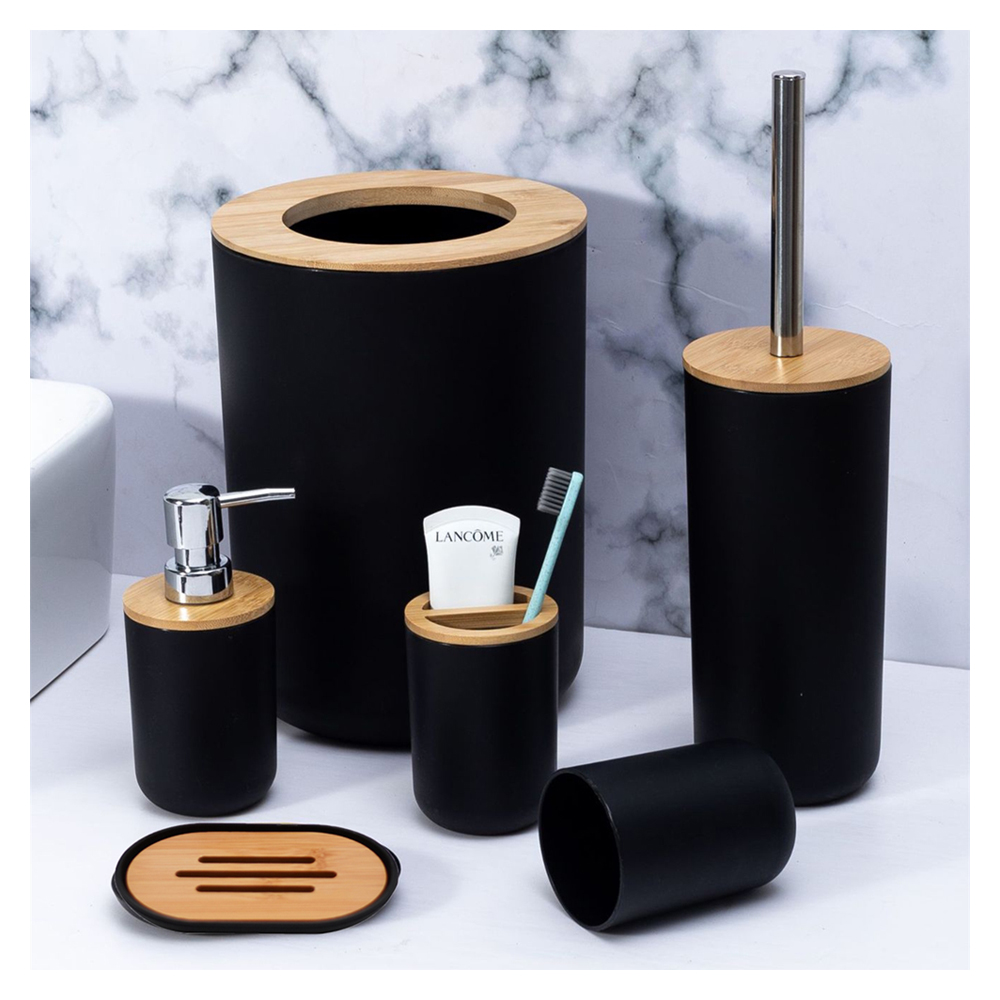 ชุดอุปกรณ์ห้องน้ำ 1 ชิ้น ประกอ - Dish Brush Bamboo บทวิจารณ์และราคา