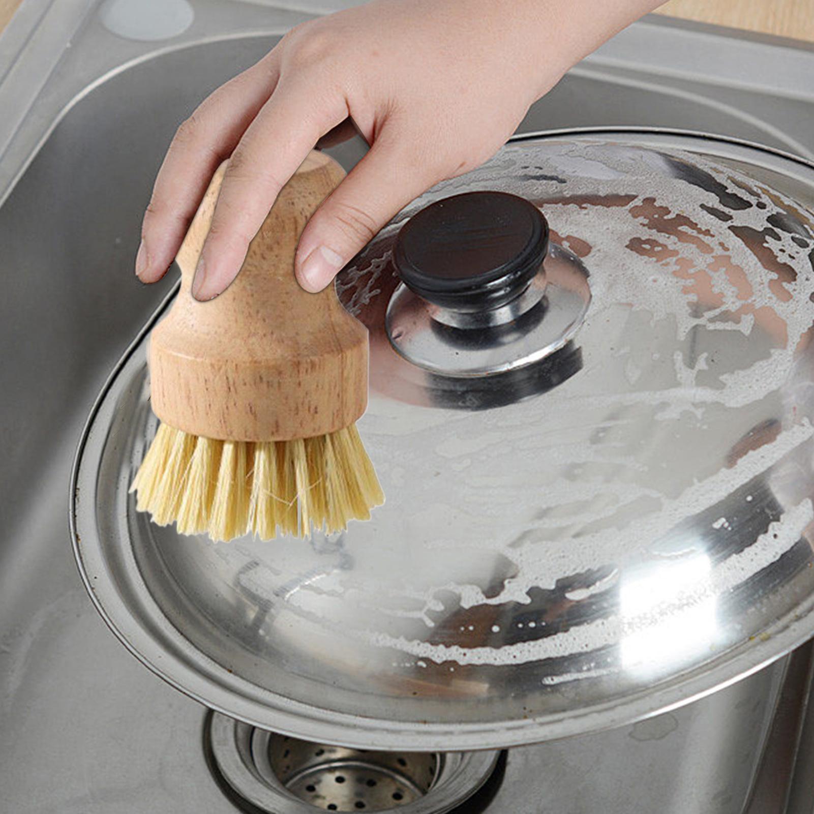 แปรงทำความสะอาดครัวไม้ธรรมชาติ - Dish Brush Bamboo บทวิจารณ์และราคา