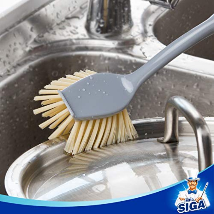 แปรงล้างจานพร้อมด้ามไม้ไผ่ในตั - Dish Brush Bamboo บทวิจารณ์และราคา