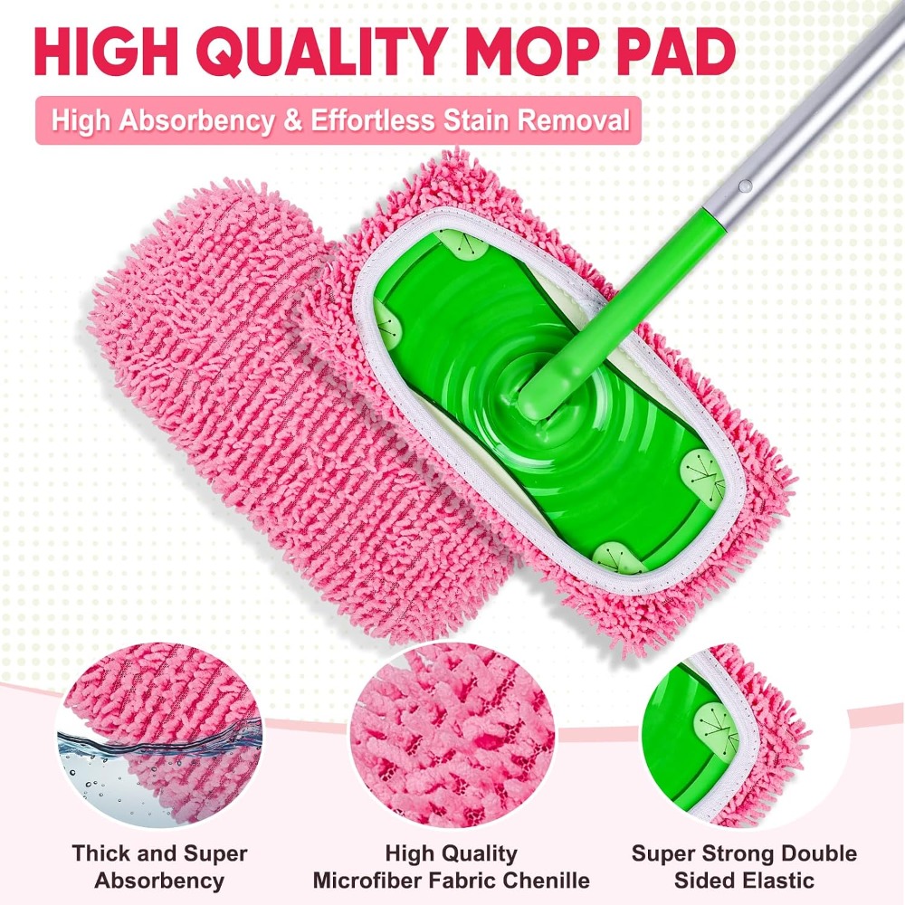 แผ่นผ้าเช็ดพื้นชนิดเชนิลล์แบบใ - Cloth Pad Reusable บทวิจารณ์และราคา